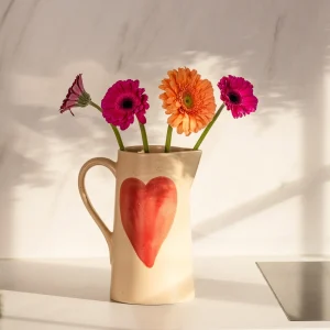 Pichet en grès – Cozy hearts – Edition limitée