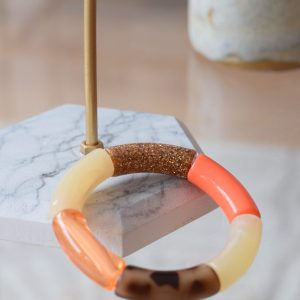 Bracelet en acrylique – Glitter n°47