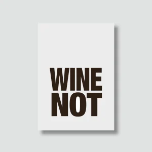 Carte postale – Wine not