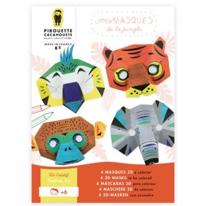 Kit créatif – Mes masques de la jungle